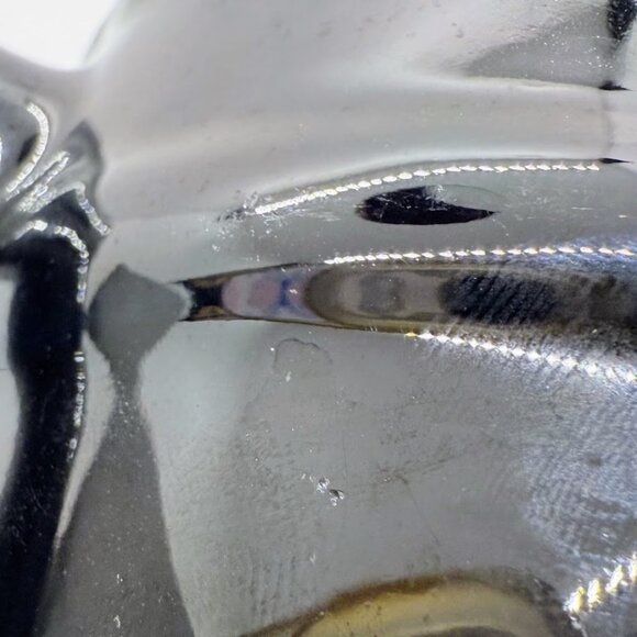 Vintage Van Briggle Pottery Cobalt Blue Drip Black Glaze Barrel Mug Coffee Cup - Picture 12 of 14